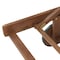Alaterre Furniture Caspian Eucalyptus Wood Outdoor Lounge Chair with Arms and Adjustable Leg Rest ANCP03EBO - alternate 7